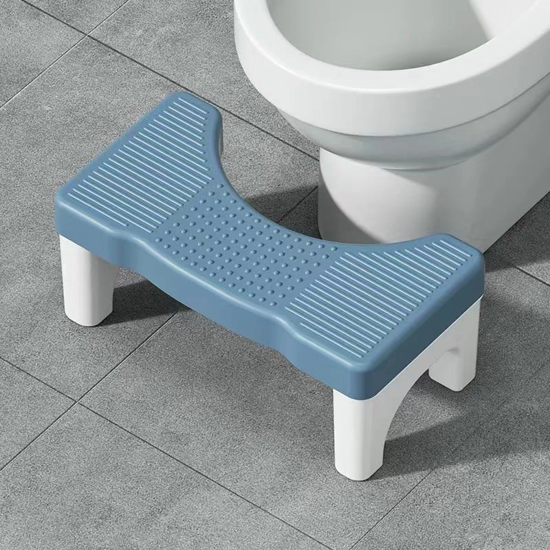 Toilet stool household thickened toilet squatting artifact adult children footstool toilet stool pregnant women footstool(Thickened light gray) - Image 5
