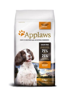 Applaws 7.5kg Chicken Small & Medium Breed Adult Dry Dog Food 