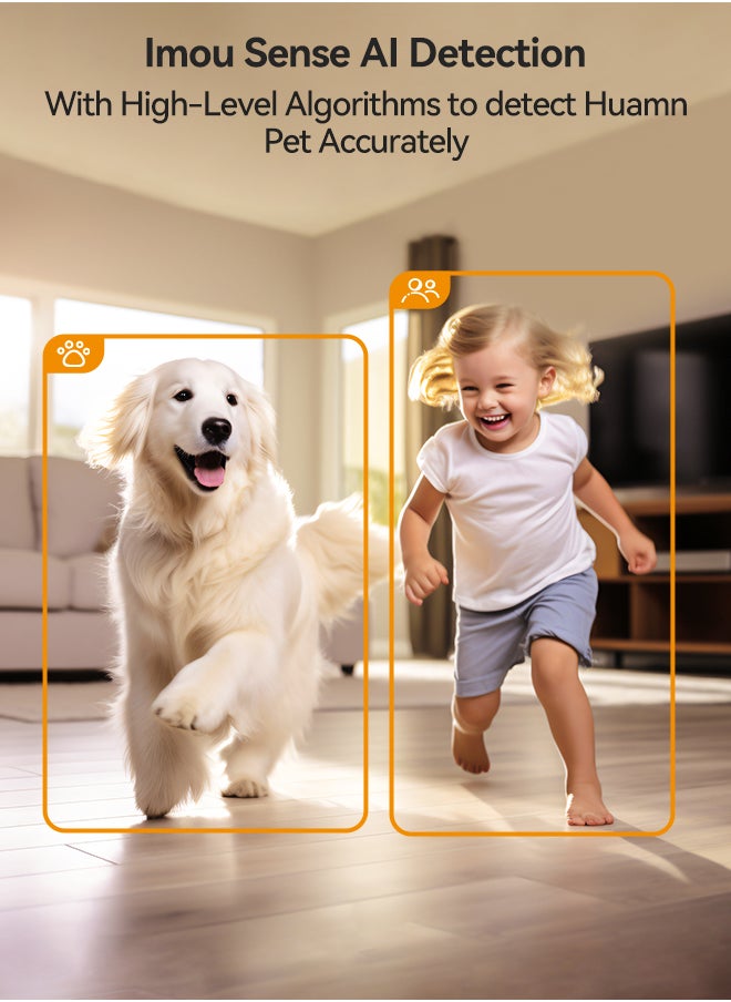IMOU - Indoor Video Intercom Camera, 3K 5MP Resolution, AI Smart Detection,  AI Human & Pet Detection, Smart Tracking, Privacy Mode, Active Deterrence, with 2-Way Talk, Rex VT - Image 1