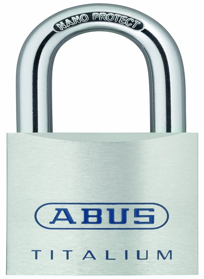 ABUS 80TI/50 KD Titalium Aluminum Alloy Padlock Keyed Different - Image 1