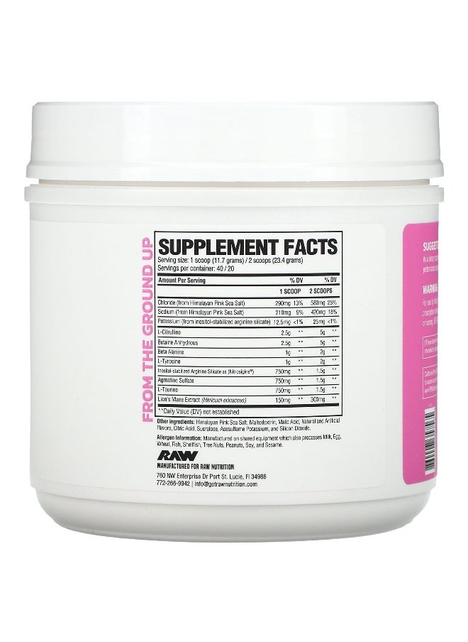 Raw Nutrition Raw Nutrition, Pump, Non-Stim, Watermelon, 16.57 oz (470 g)  - Image 2