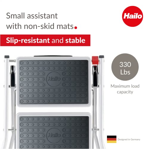 Hailo 9204015097 Mini Step Ladder, Alloy Steel - Image 4