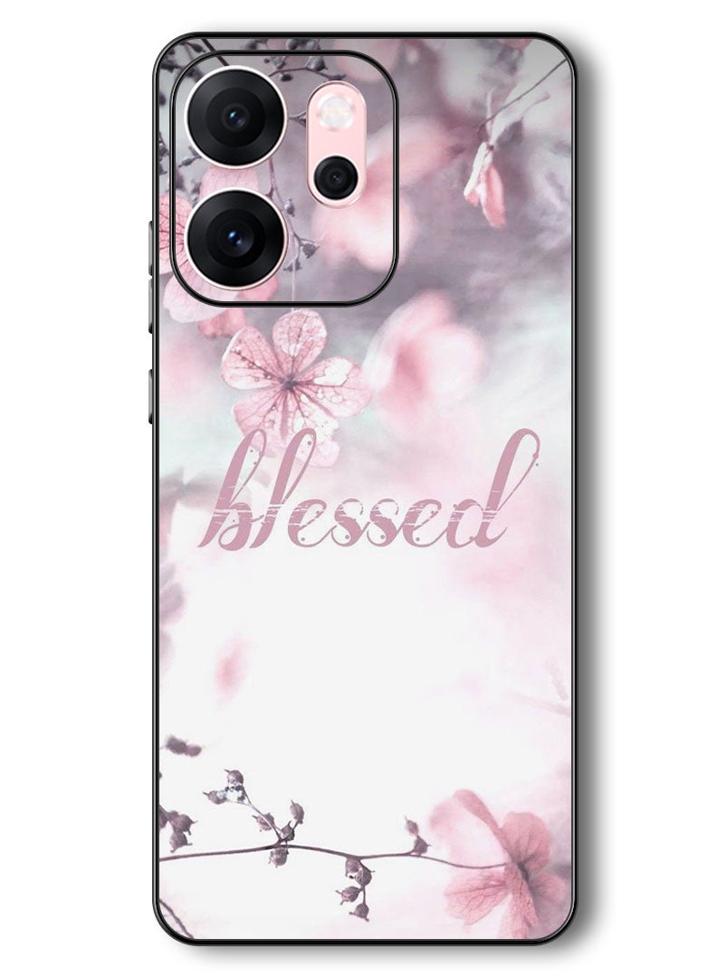 Theodor Case Compatible with Oppo Reno 14 F 6.57 Inch Protection Shockproof Bumper Cover Blessed - Image 1