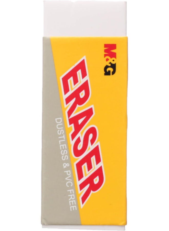 M&G White Eraser, Compact Smudge-Free Precise Corrections - Image 1