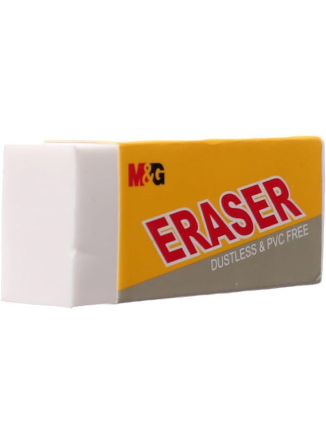 M&G White Eraser, Compact Smudge-Free Precise Corrections - Image 2