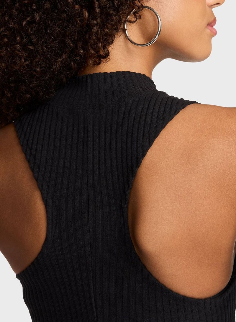 Nike Nsw Knitted Cropped Tank - Image 4