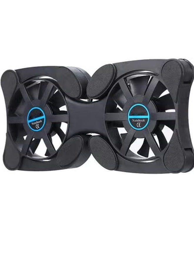 Portable Folding Heat Sink – Laptop Cooling Stand, Foldable, Aluminum, Silent