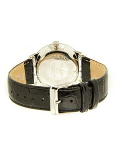 Blade BLADE Sphere White 3650G1SWN SS & Leather Day-Date Men's Watch  - Image 3