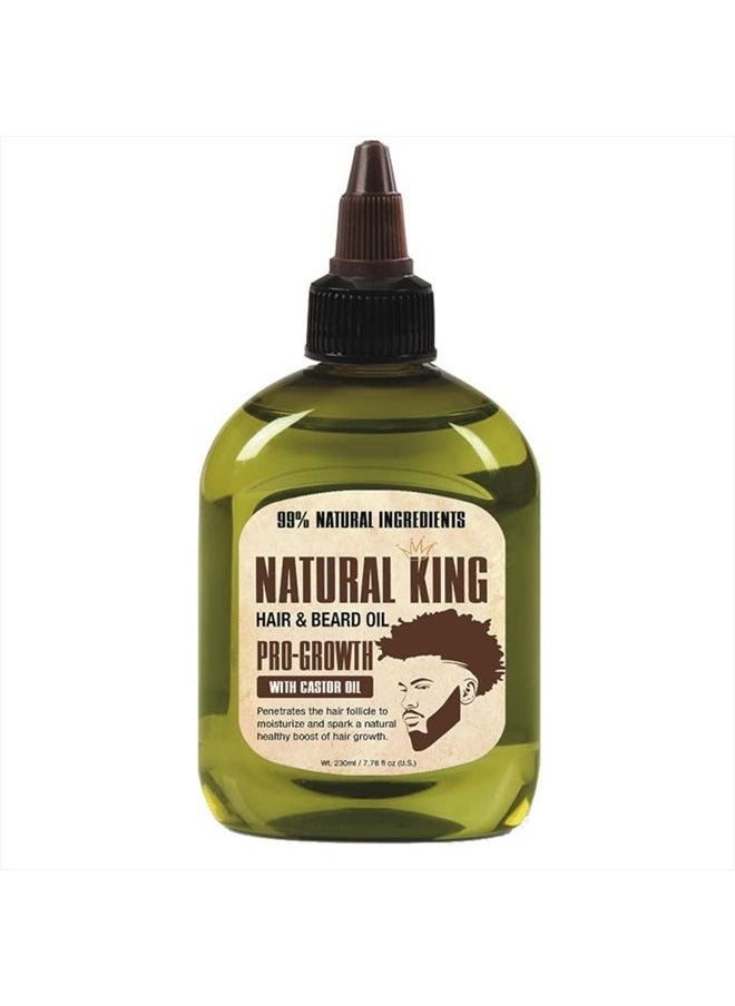 SFC - Natural King Pro-growth Castor Hair & Beard Oil 7.1 oz - Image 1