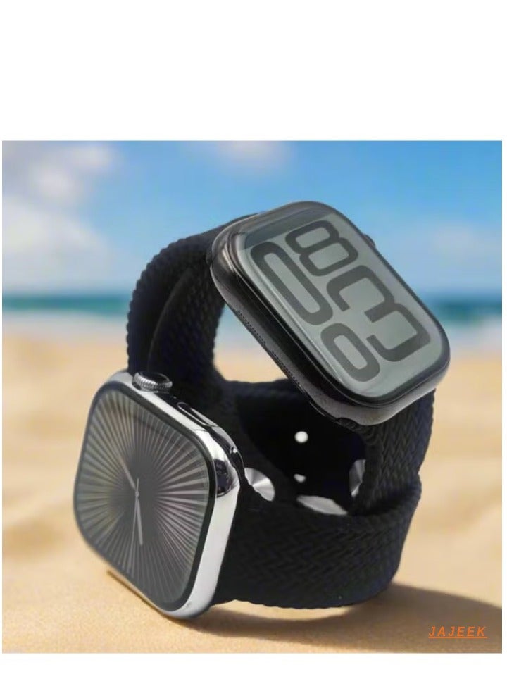 JAJEEK Pro Max Smartwatch 2.02 Inches Large Screen 3D Visual Action – Vibrant Display, Multiple Strap Options, Advanced Features for Health & Fitness Tracking - Image 1