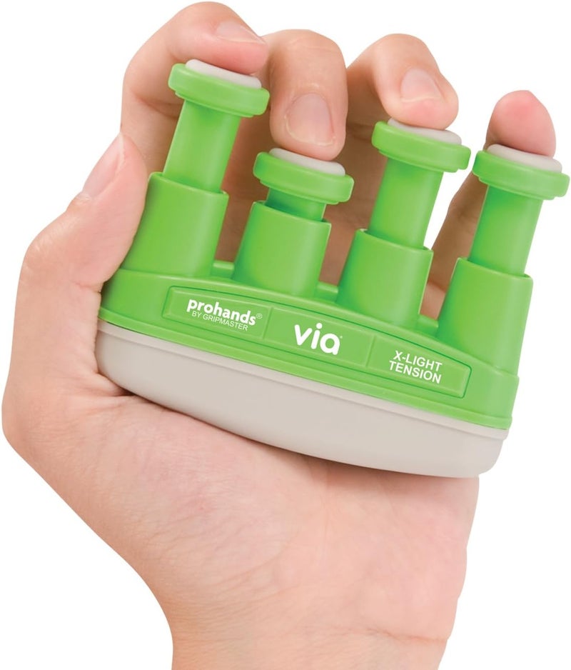 PROHANDS VIA Hand Exerciser - Spring-Loaded Finger Exerciser for Grip Strengthening - Image 3