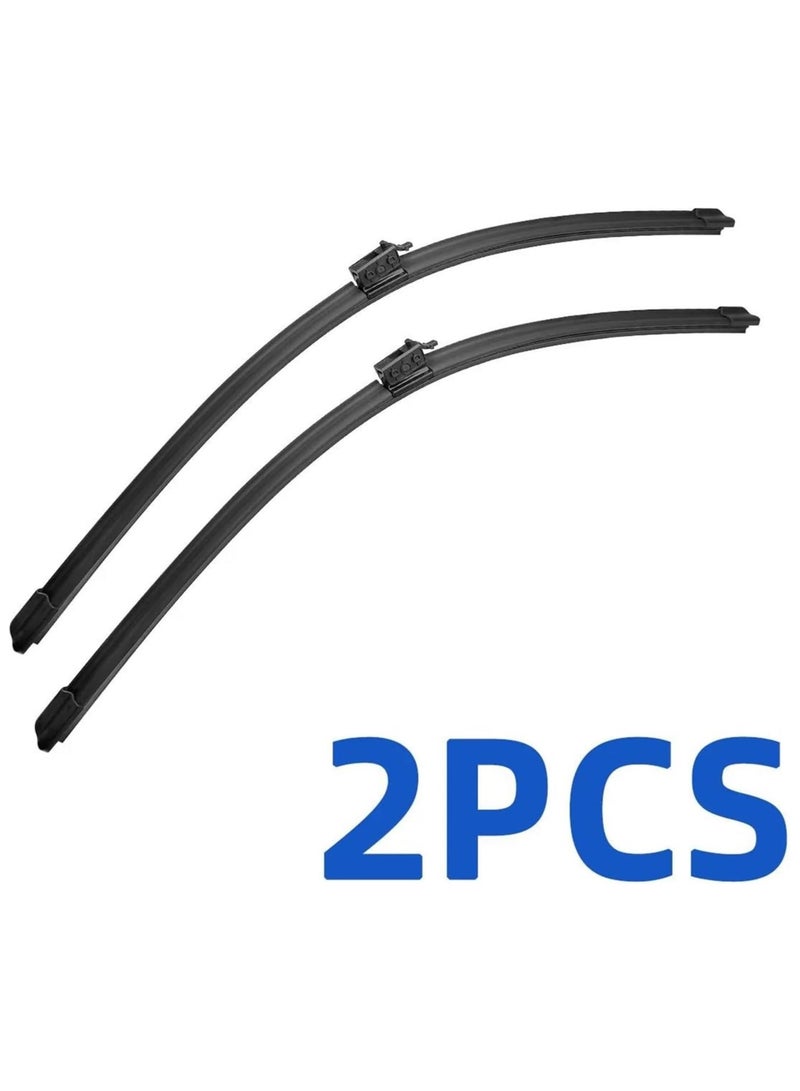 Elshafey Car Wiper Front Wiper Blades Compatible with Mercedes-Benz C-Class W205 2015-2023 Windshield Windscreen Window Rain Brush 22"+22" - Image 2