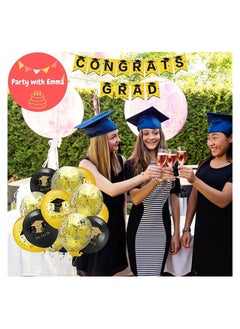 Party with Emma DIY Graduation Linen Party Banner Plain Triangle Decoration  - Image 4