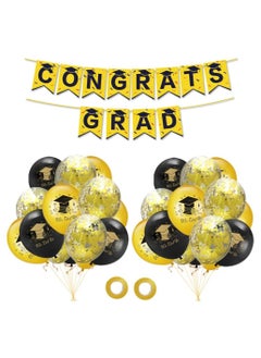 Party with Emma DIY Graduation Linen Party Banner Plain Triangle Decoration  - Image 1