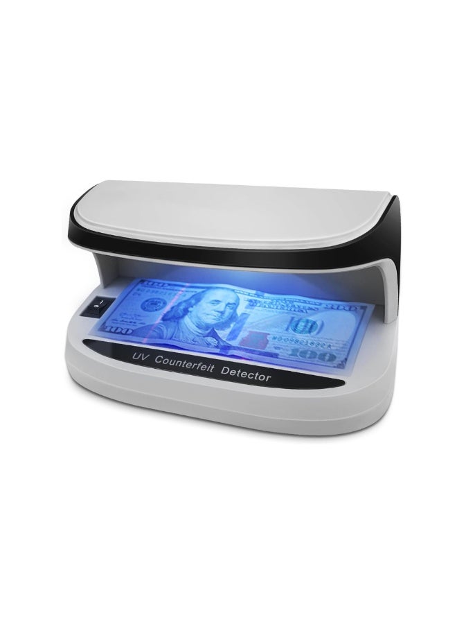 Crony AL-09 Auto UV Counterfeit Money Detector – Portable Mini Scanner with Built-in Battery, 1200mAh Rechargeable Power, 5V/2A USB Charging, UV Light Detection for Banknotes & Documents, Manual Currency Counter，with watermark and magnetic detection functions Compact 200x105x105mm Design, Lightweight 400g, Low Power Consumption <6W, Ideal for Shops, Offices, and Travel - Image 2