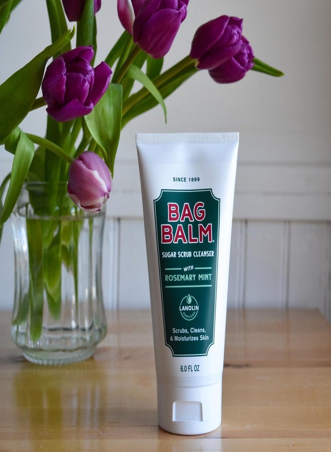 Bag Balm منظف رغوي مقشر بالسكر من باغ بالمر مع إكليل الجبل والنعناع | عبوة من 2 - Image 2