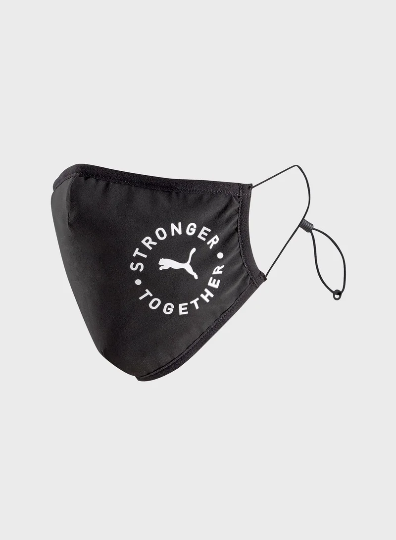 PUMA 2 Pack Logo Face Mask