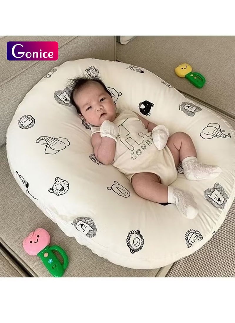 Gonice Baby anti-spill pillow anti-return pillow for newborn babies to prevent vomiting milk  - Image 1