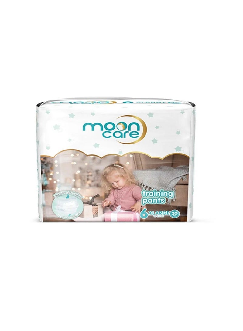 MOON Care Eco Package Panty Diapers - Xlarge Size 6 - 20 - Image 1