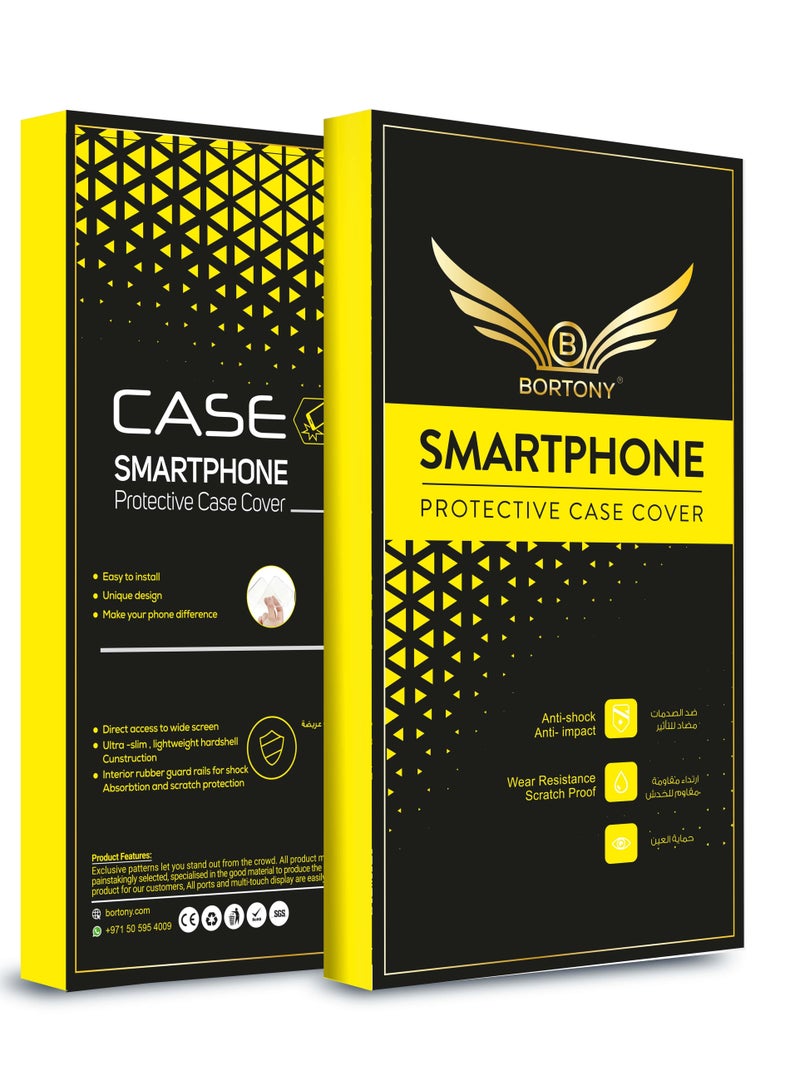 BORTONY Protective Case Cover With Finger Grip Stand For Samsung Galaxy S20 Ultra - Image 4