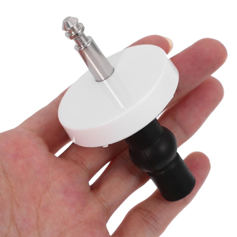Universal Toilet Seat Hinge Fixings Replacement Parts 304 Stainless Steel Screws ABS Base - Image 4