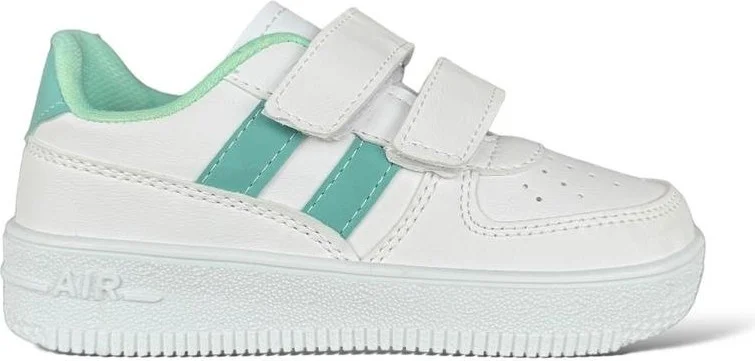 Liger Kids Sneaker Sports Shoes Green-White