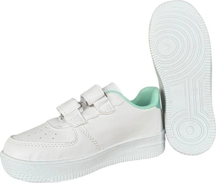 Liger Kids Sneaker Sports Shoes Green-White