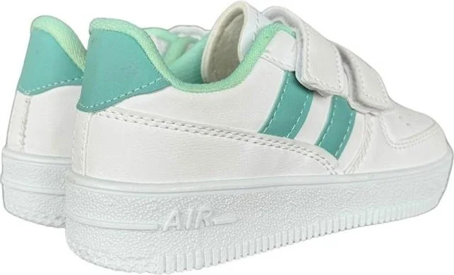 Liger Kids Sneaker Sports Shoes Green-White