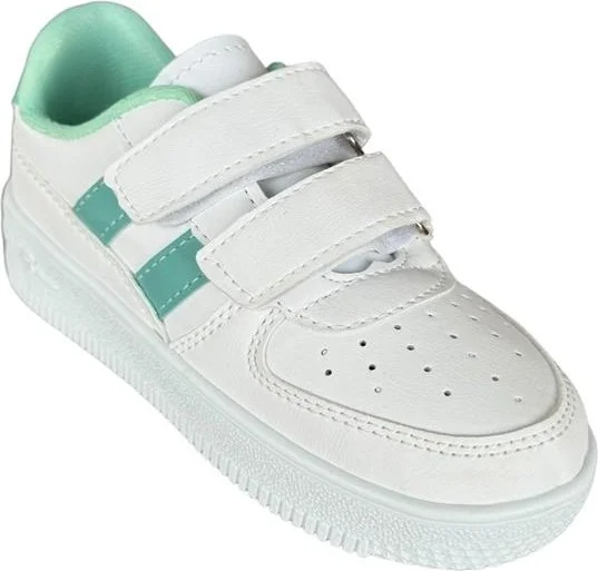 Liger Kids Sneaker Sports Shoes Green-White