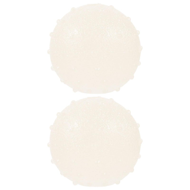 2 Pack Glow In The Dark Rubber Dog Balls 6.5cm For Aggressive Chewers - Image 2