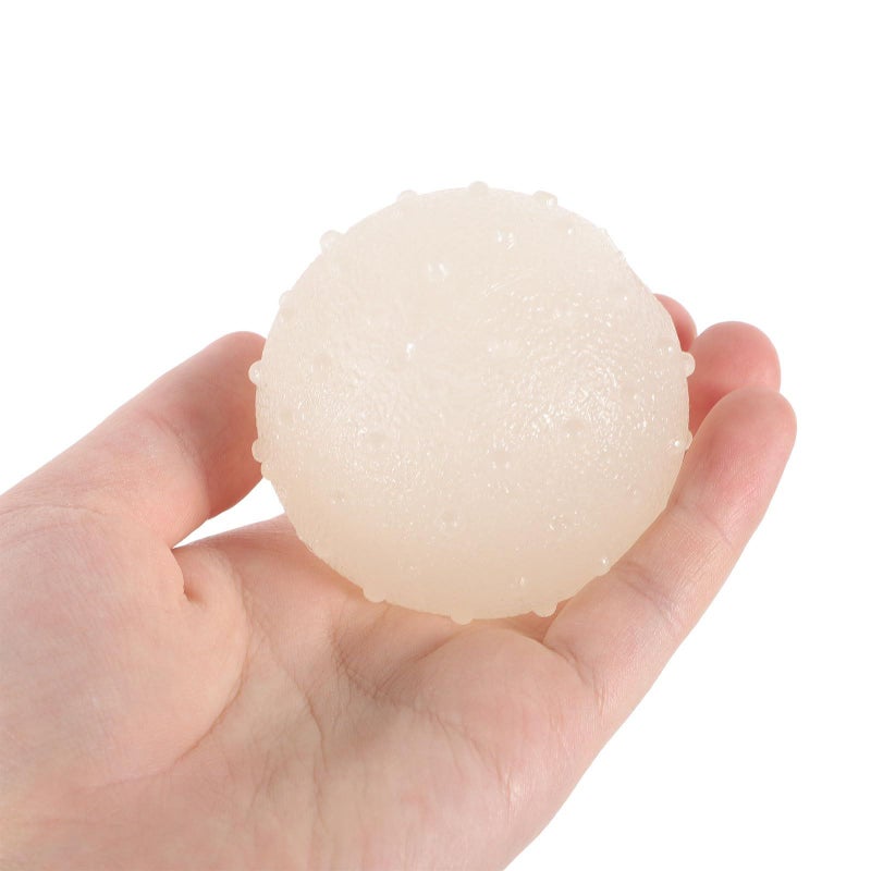 2 Pack Glow In The Dark Rubber Dog Balls 6.5cm For Aggressive Chewers - Image 5