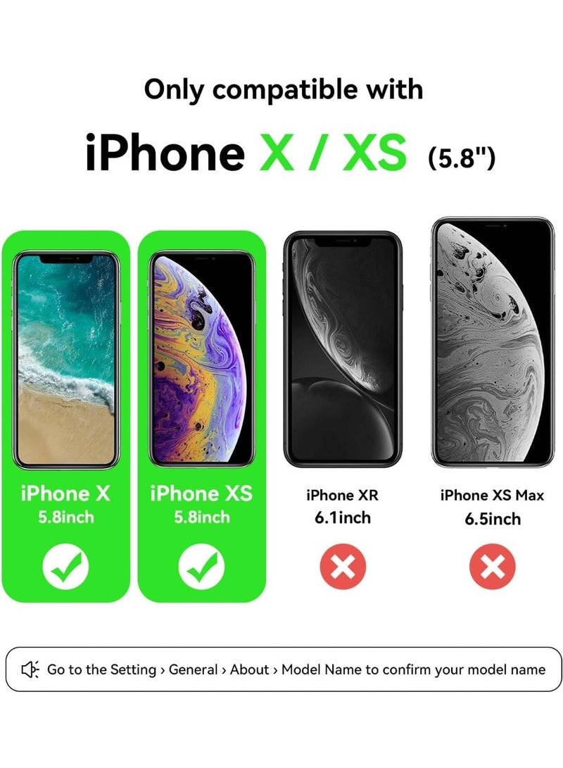 iPhone X/XS Case Cover Soft Liquid Silicone Rubber Phone Case iPhone X/XS Touch Premium Anti-Fingerprint Full-Body Protective Cover For iPhone X/XS 5.8 inch - Image 2