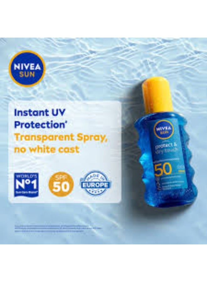 نيفيا بخاخ نيفيا للحماية من الشمس والانتعاش بعامل حماية من الشمس 50، 200 مل - Image 3