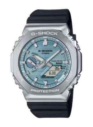 Casio G-Shock GBM-2100A-1A2DR Men’s Watch – Metallic Blue Dial, Bluetooth Solar Powered, Carbon Core Guard, Shock Resistant, 200M Water Resistant, Analog-Digital Sport Watch - view 2