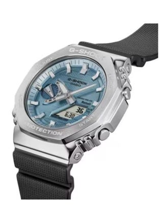 Casio G-Shock GBM-2100A-1A2DR Men’s Watch – Metallic Blue Dial, Bluetooth Solar Powered, Carbon Core Guard, Shock Resistant, 200M Water Resistant, Analog-Digital Sport Watch - view 3