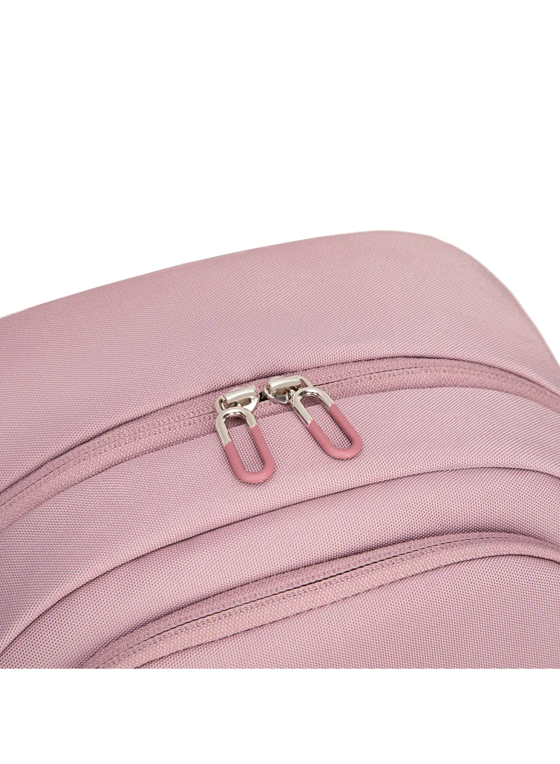 Chantria Pale Mauve Durable Premium Laptop Backpack Water-Resistant Multifunctional Anti-Theft Daypack for Casual/Travel/School/College, CB00648-Pale Mauve for Women | Best Price UAE