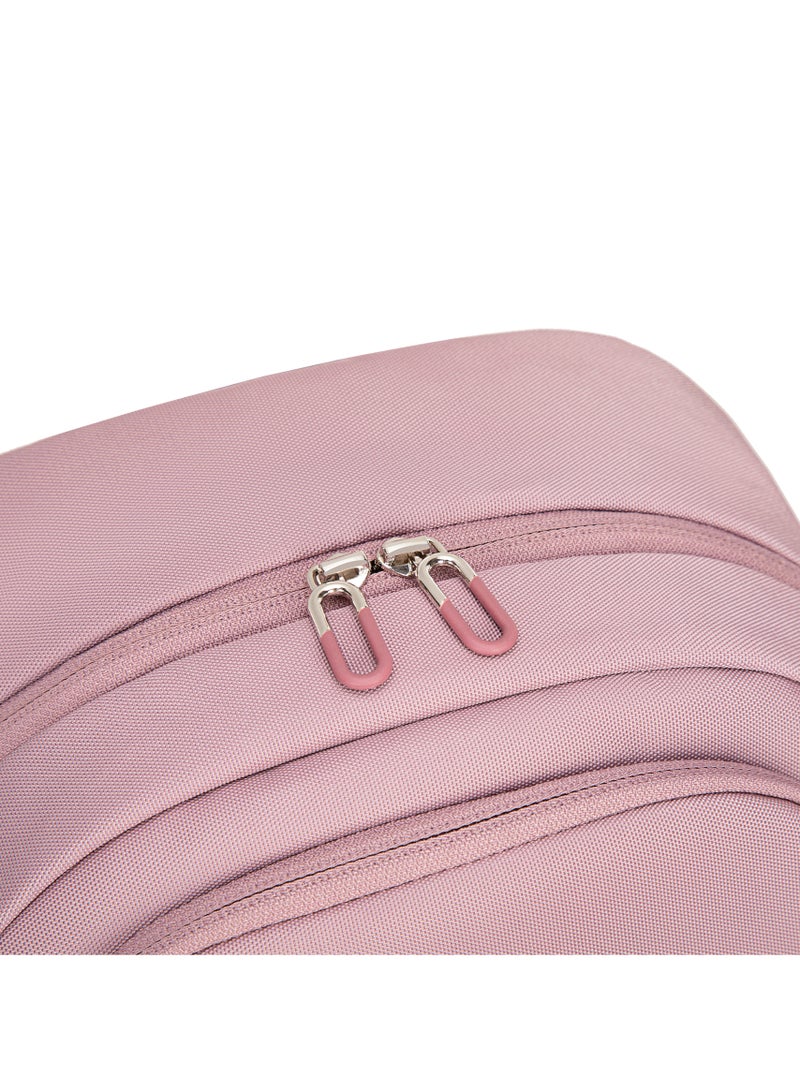 Chantria Durable Premium Laptop Backpack Water-Resistant Multifunctional Anti-Theft Daypack for Casual/Travel/School/College, CB00648-Pale Mauve - Image 5