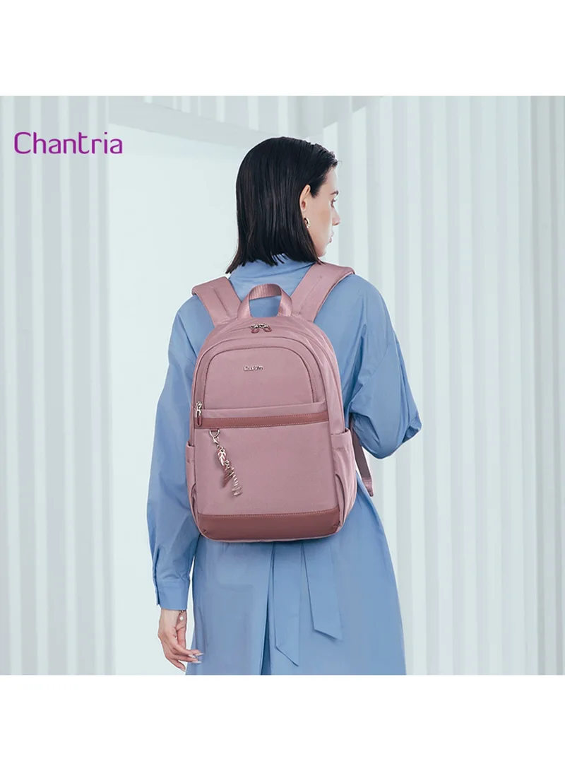 Chantria Pale Mauve Durable Premium Laptop Backpack Water-Resistant Multifunctional Anti-Theft Daypack for Casual/Travel/School/College, CB00648, Pale Mauve for Women | Best Price UAE