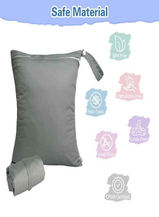 babygoal Waterproof Wet Dry Bag for Swimsuit, Reusable Bag for Travel, Food Storage, Stroller, Daycare, Baby Diapers, Yoga, Beach, Pool, Wet Clothes - Image 5