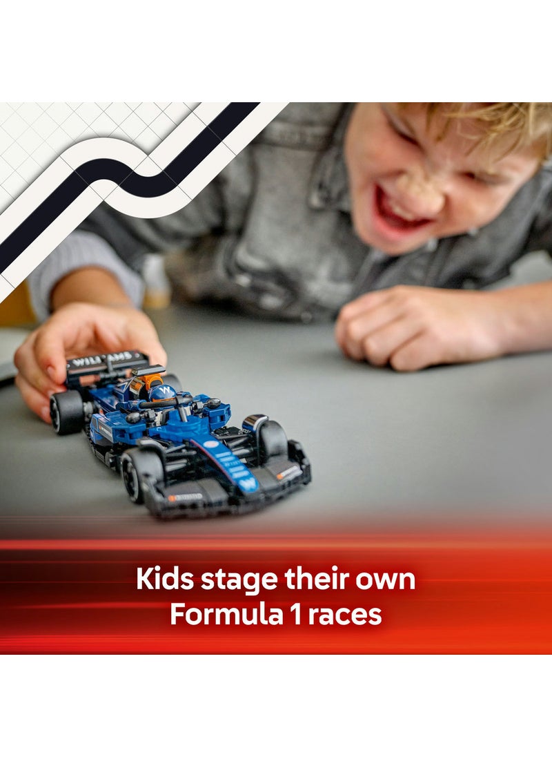 LEGO Speed Champions Williams Racing FW46 F1® Race Car Vehicle Set 77249 (263) Pieces  - Image 4