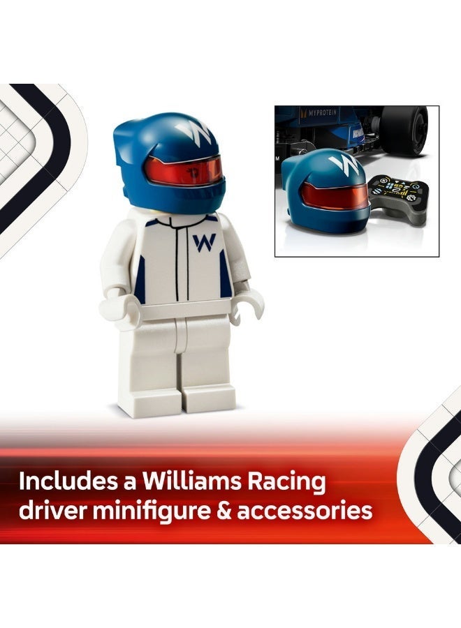 LEGO Speed Champions Williams Racing FW46 F1 Race Car 77249 (Age 10+, 263 Pieces) - Image 5