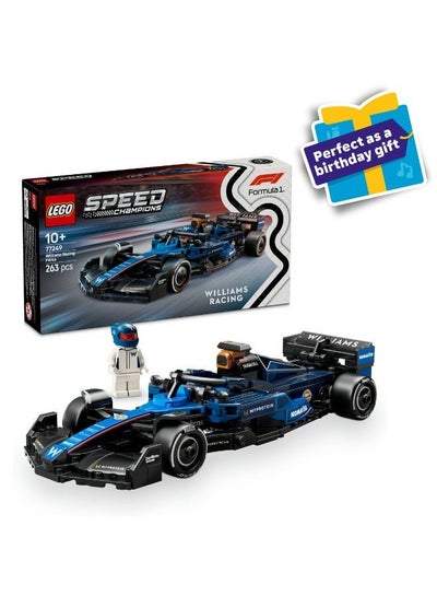 LEGO Speed Champions Williams Racing FW46 F1 Race Car 77249 (Age 10+, 263 Pieces)