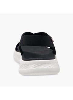 Kappa Women's Textured Slip-On Criss Cross Sandals  - Image 4