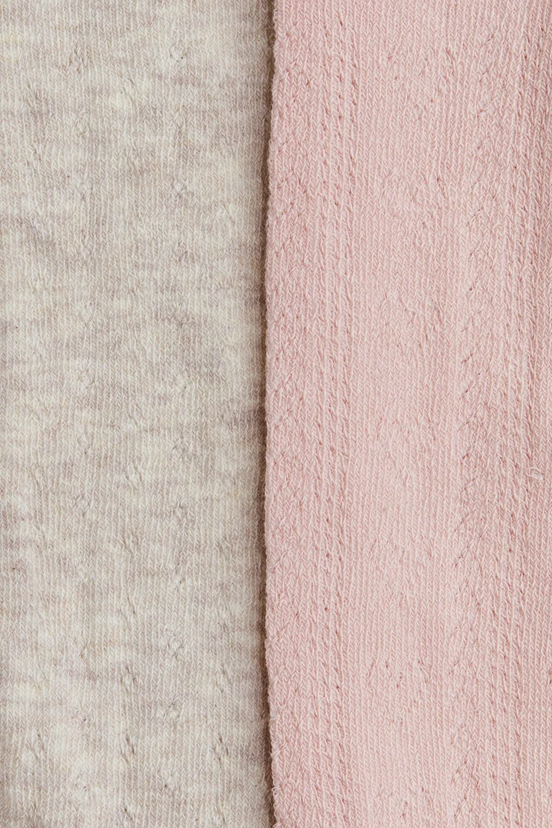 اتش اند ام كولون محبوك بملمس بارز - عبوة من قطعتين