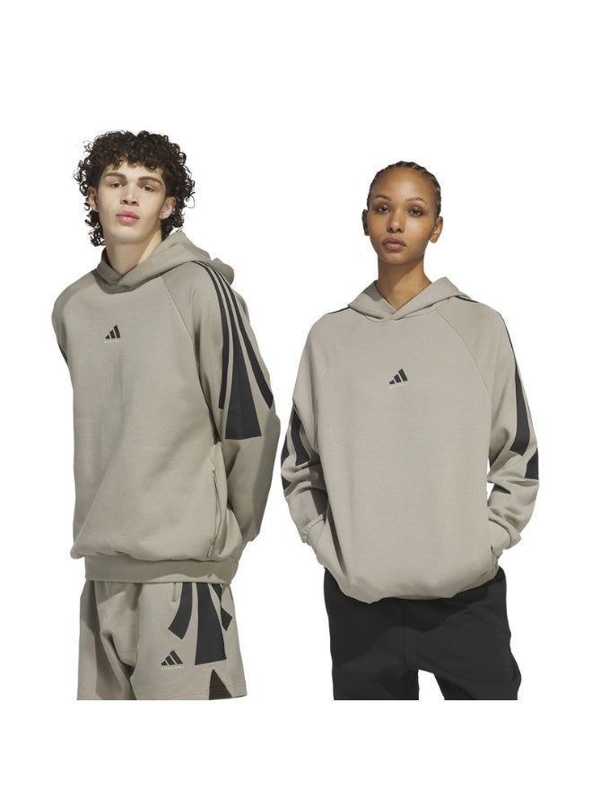 Adidas adidas ADI BB SP HOODY Beige Originals Unisex SWEATSHIRTS  - Image 1