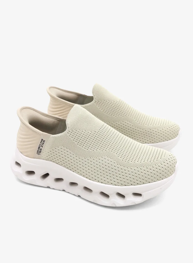 Walk Well Walk Well Men's Handsfree Slip-on Shoes - Beige