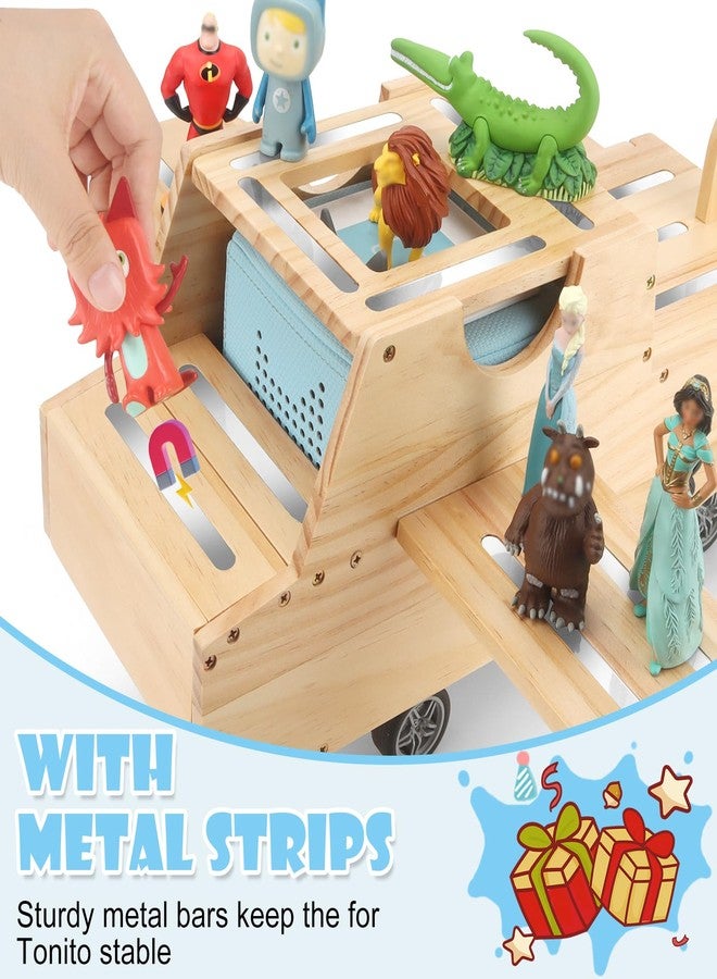 Taladad Storage Shelf for Toniebox 2 and Toniebox 1 (Only Shelf), Figures | Holds 20-50 Tonies Characters Organizer - Image 2