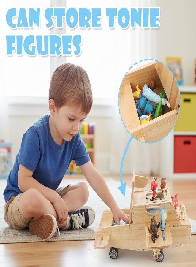 Taladad Storage Shelf for Toniebox 2 and Toniebox 1 (Only Shelf), Figures | Holds 20-50 Tonies Characters Organizer - Image 4