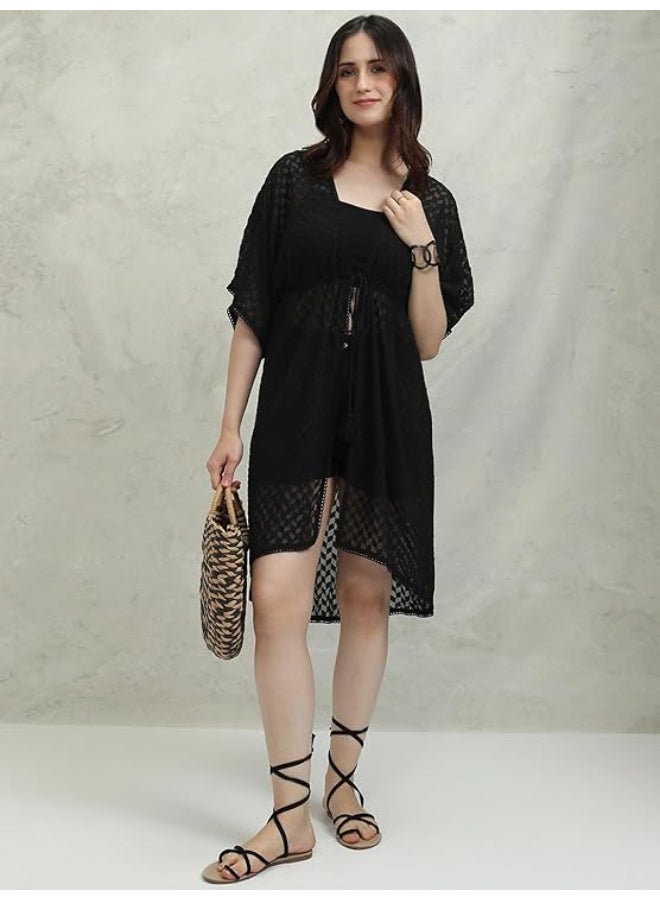 Vishudh womens Shrug dresses black (M) - Image 4