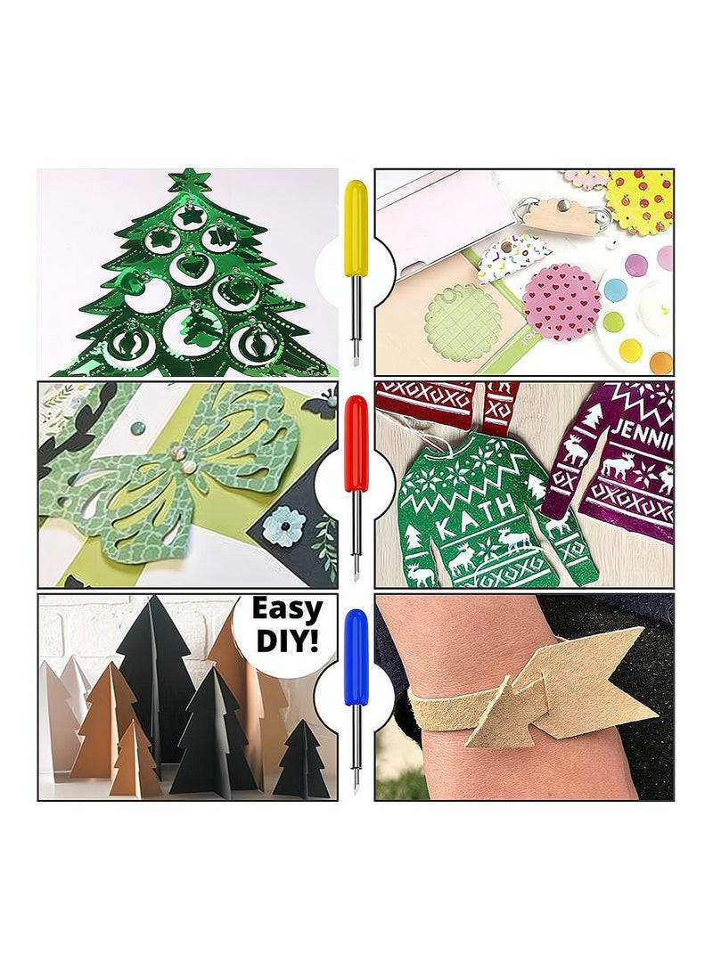 شفرات القطع  50 قطعة من شفرات القطع للكريكت Explore Air 2 / Air 3 ، بما في ذلك 10 قطع من الشفرات الدقيقة ، 30 قطعة من الشفرات القياسية و 10 قطع من شفرات القطع العميقة - Image 4